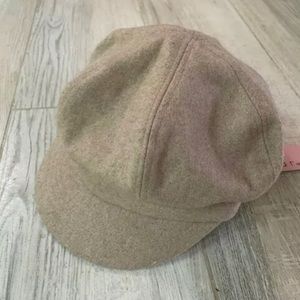 New Betmar Beige Retro Cap Newsboy Gatsby Hat